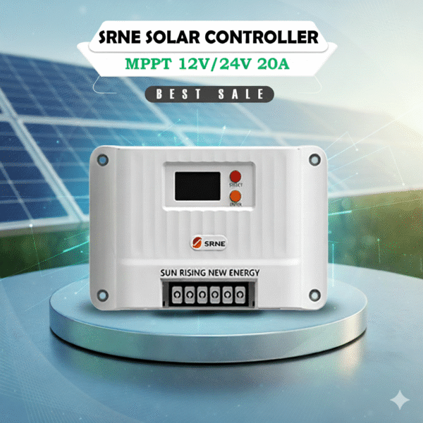 SRNE Shiner 12V/24V 20A MPPT Solar Charge Controller